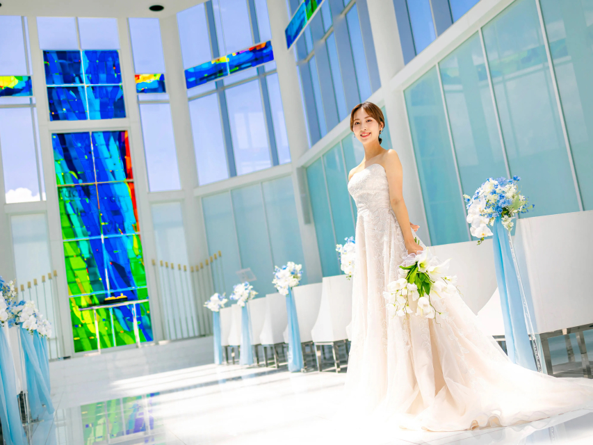 結婚式場選びの口コミサイトでランキング上位の結婚式場を運営しています。
（大阪府ランキング5位／345位中）