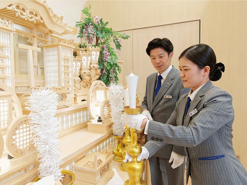 冠婚葬祭・介護で人をつなぐ